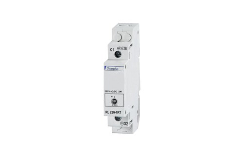 Lámpara Piloto LED 2W Blanca 220VAC - Montaje DIN 240VAC 50 a Rl — Doepke — DOEPKE
