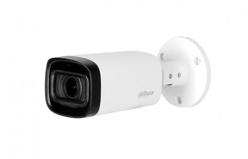 Cámara Bala Hdcvi Lente Motorizado de 2.7 - 12mm - IR 60 Mts 12 Vcc IP67 HAC-HFW1200RN- — Dahua — DAHUA
