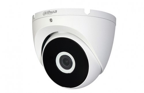 Cámara Mini Domo Hdcvi Lente Fijo de 2.8mm - IR 20 Mts 12 Vcc IP67 HAC-T2A21N0280B — Dahua — DAHUA