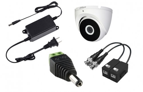 Kit Unitario Cámara Hdcvi Cámara Mini Domo Metálica 12V 1A Hdcvi — Dahua — DAHUA
