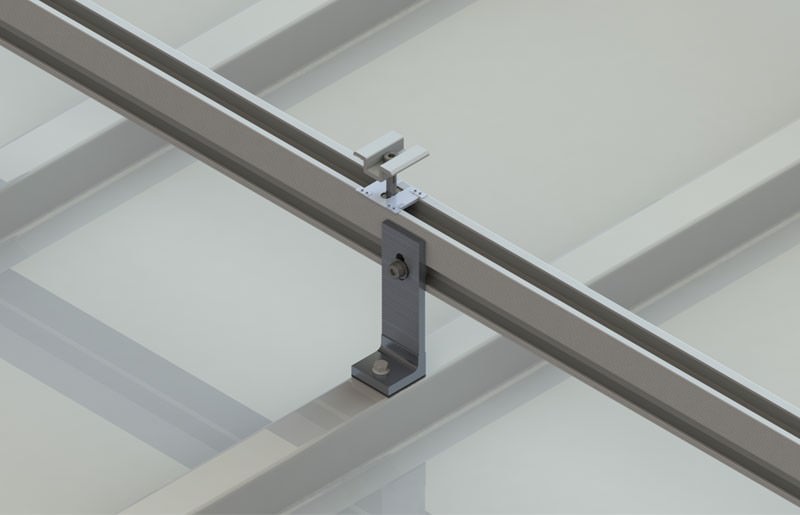 Riel Aluminio Solar 4700mm A0104-CG010-01 — Antai — ANTAI