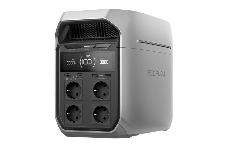 Estación de Energía Portatil Delta 3 Autonomía 1024Wh/ Potencia 1800W 398x200x284mm 6V Delta — Ecoflow — ECOFLOW