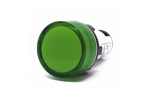 Luz Piloto Verde 20-30VAC -22mm IP65 B3-MB24 — Benedict — BENEDICT