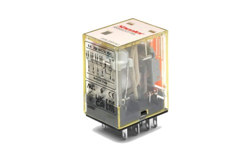 Relé Miniatura Rkm 4 Polos Alimentación 12VCC 3A 90W RKM4CO012L — Shenler — Shenler