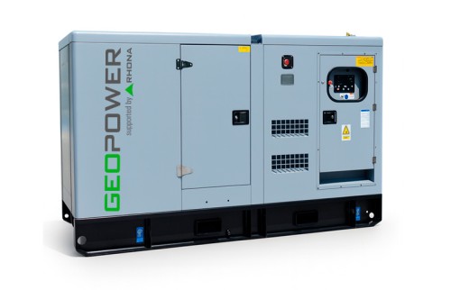 Grupo Electrógeno 63kVA 230 / 380V AC -50kW 105.8A GP-69 — Geopower — GEOPOWER