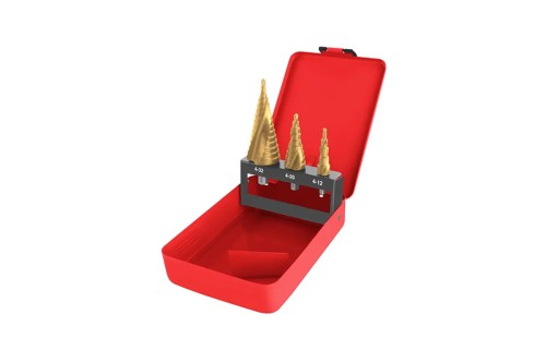 Set de Brocas Escalonadas 4-32mm 3 Unidades -M2 RH-5903 — Ronix — RONIX
