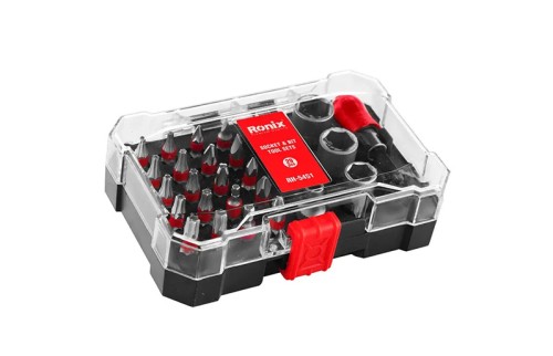Juego de Puntas y Dados 1/4″ 29 Piezas RH-5451 — Ronix — RONIX