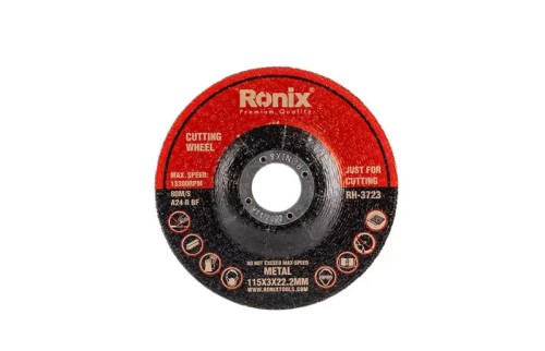 Disco de Corte 115x3MM ÓXido de Aluminio 80M RH-3723 — Ronix — RONIX