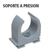 Soporte a Presion Libre de Halogeno 40mm 300001376 (40140410) — Otras Marcas