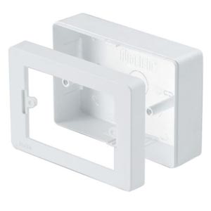 Caja Chuqui Libre de Halogenos Sobrepuesta Plastico Blanco 089394CH — Legrand — Legrand