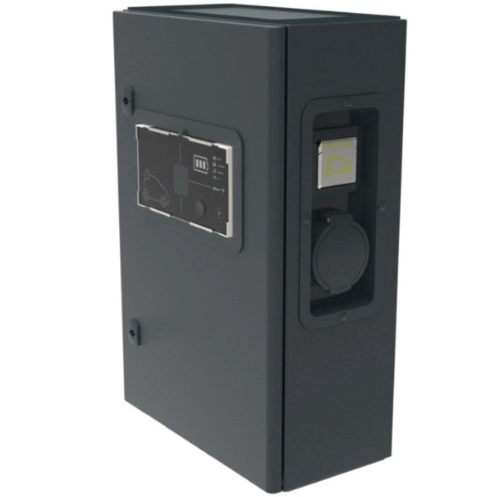 Estacion de Carga Trifasica de Metal Green'up con Proteccion DC - Modos 2/3 para 1 Vehiculo 58048 — Legrand — Legrand