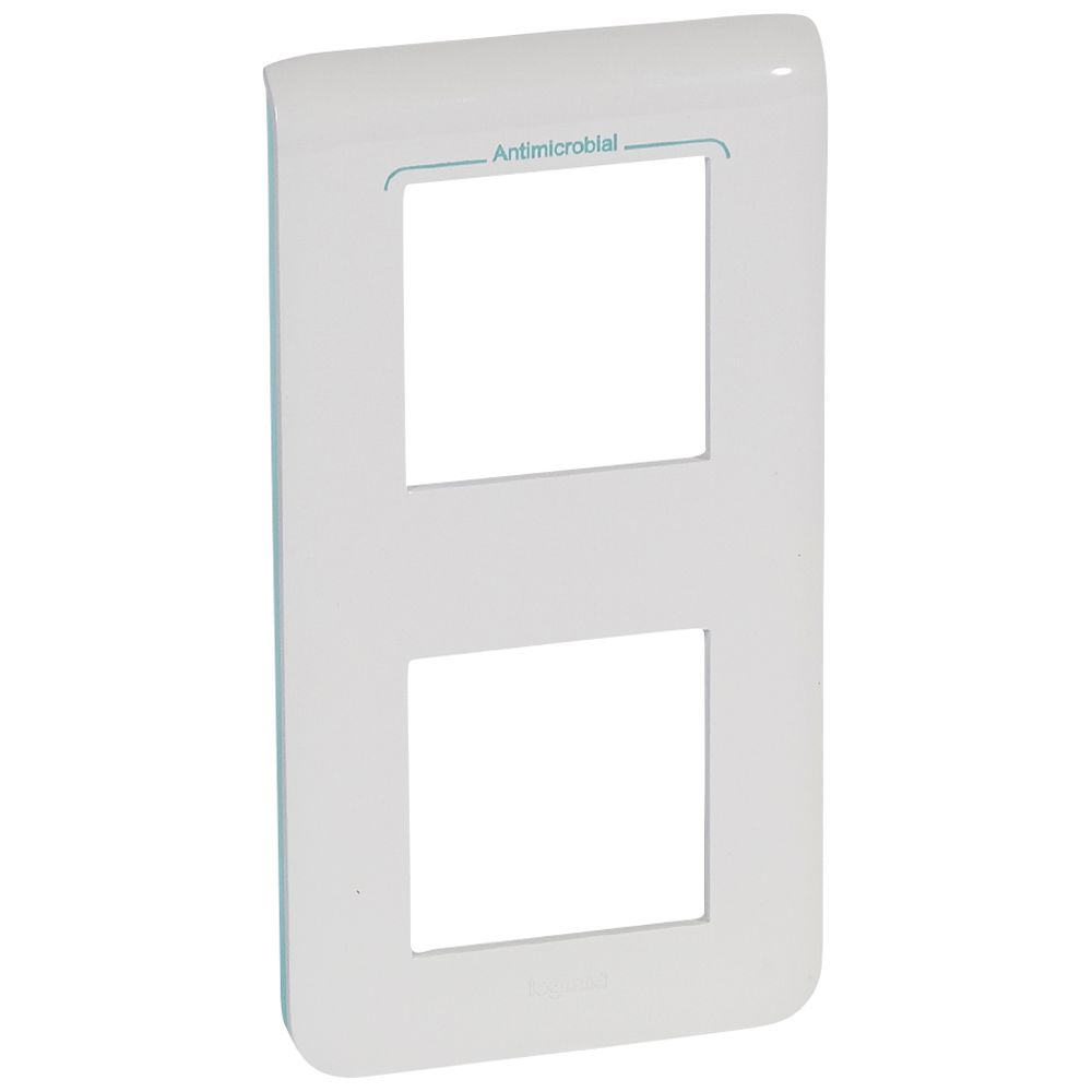 Mosaic/placa 2x2MOD Vert Antibacteriana 78723 — Legrand — Legrand