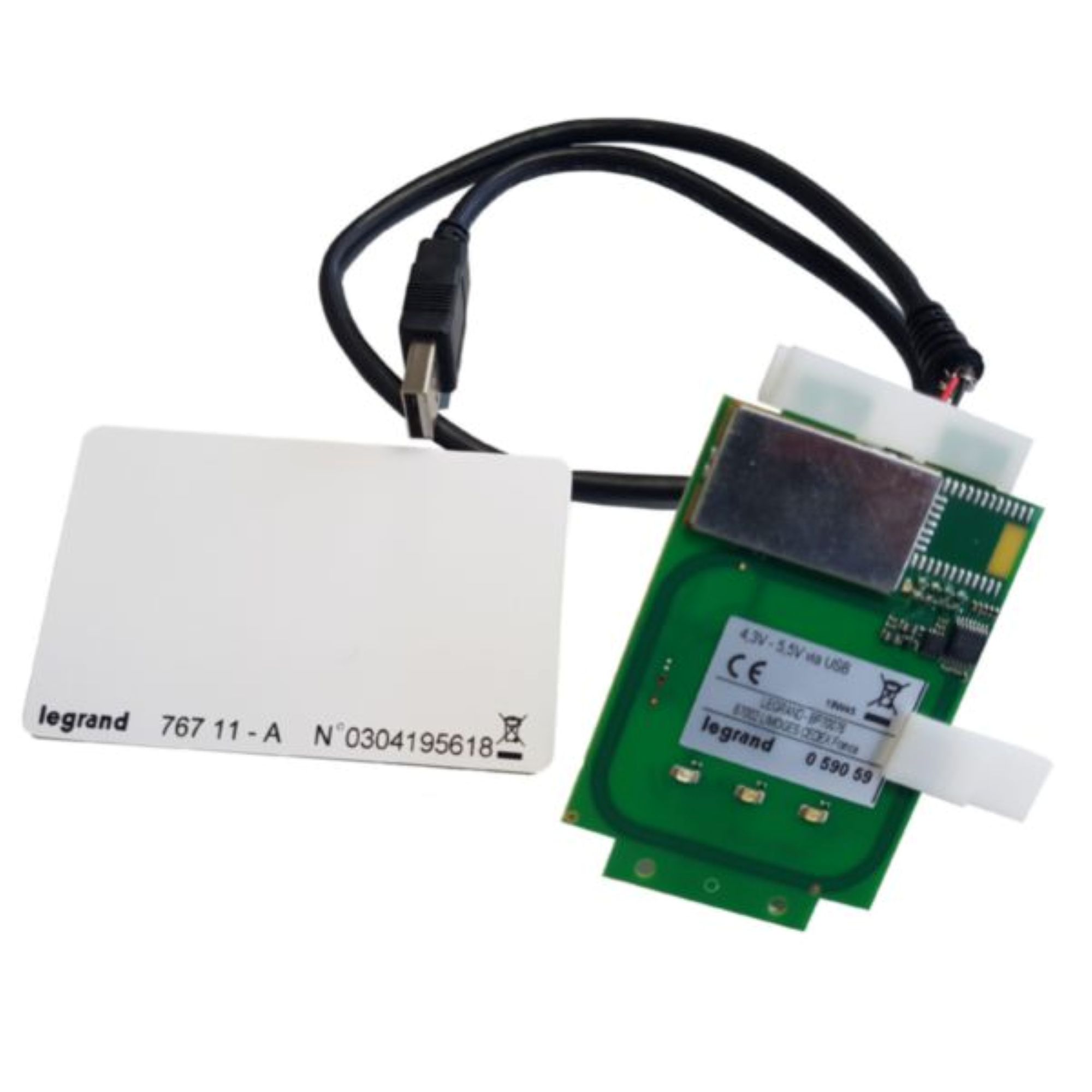Lector Rfid para Estaciones de Carga Green'up Suministrado con 1 Credencial 59059 — Legrand — Legrand