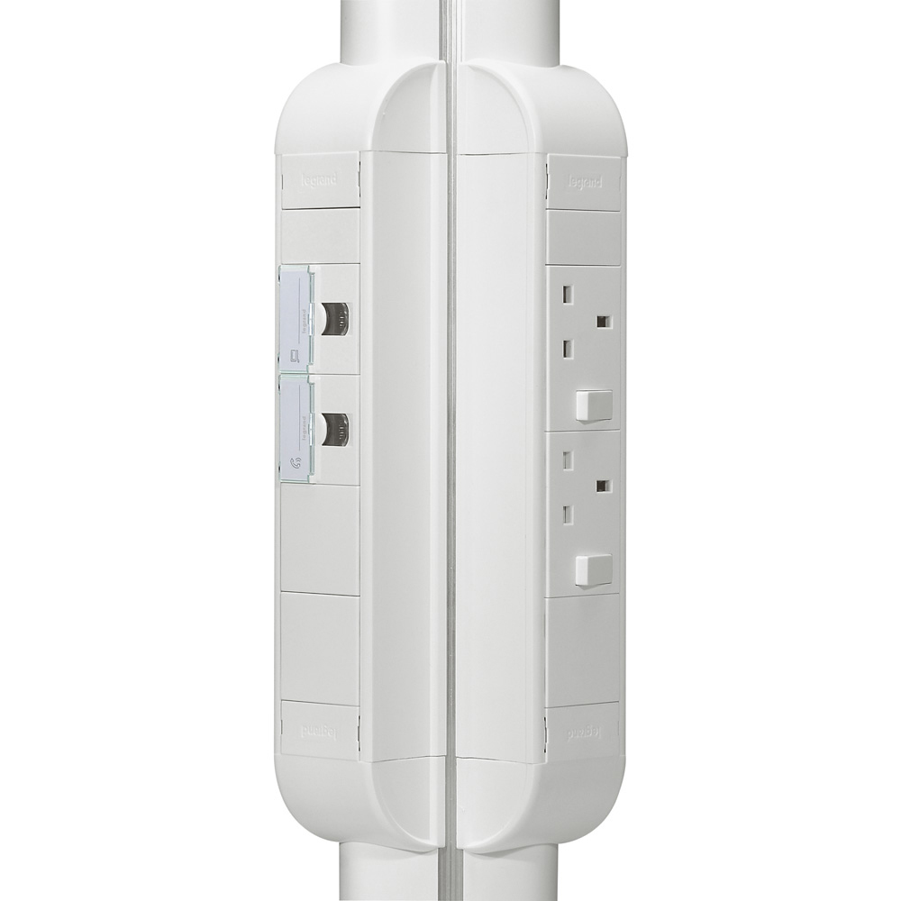 Block para Equipar con Enchufes Mosaic 8 Modulos. 31066 — Legrand — Legrand