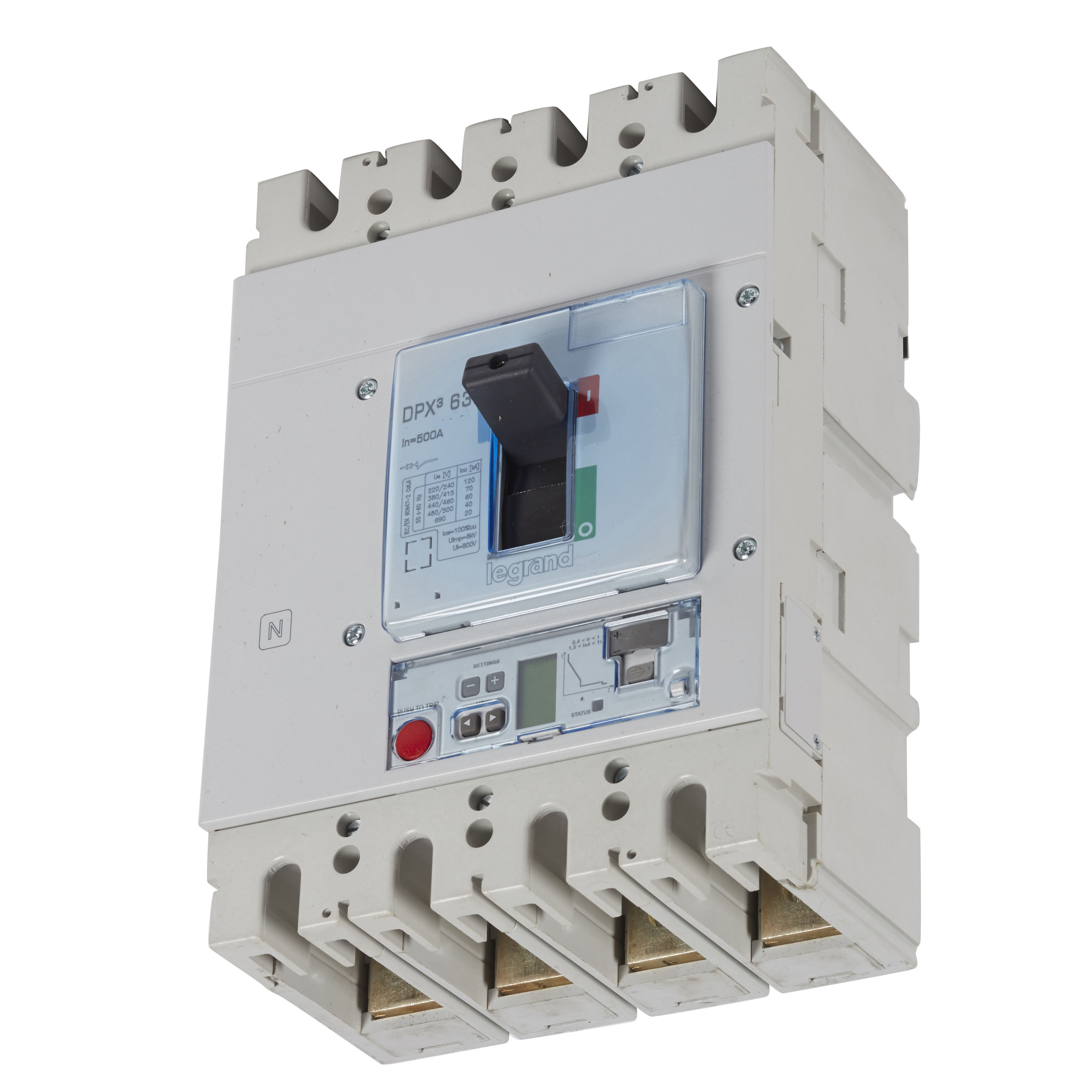 Interruptor caja moldeada 4x320A 70kA DPX3 422202 Legrand — Legrand