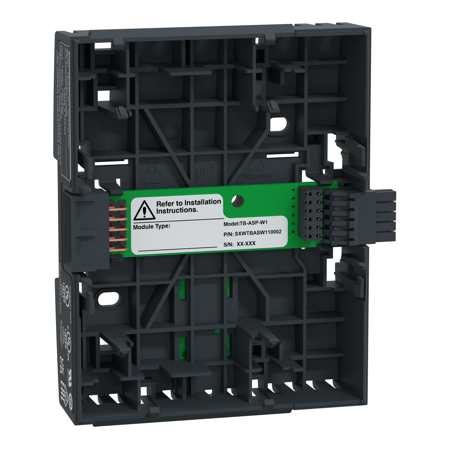 Módulo COMUNICACION BASE TERM P/CONTROLADOR AS-P SXWTBASW110002 Schneider Electric — Schneider Electric