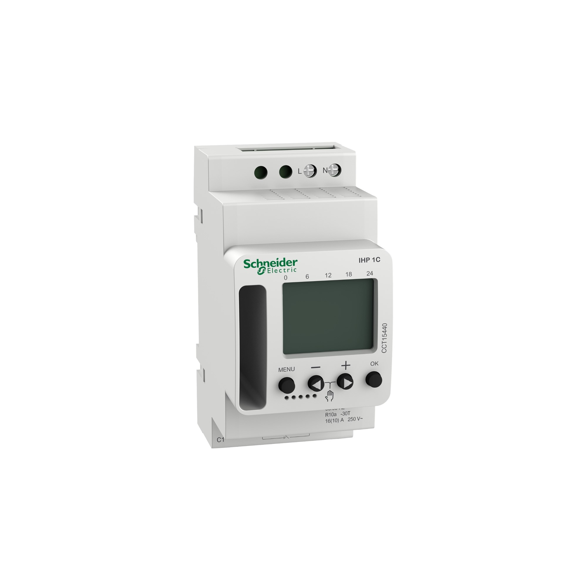 Interruptor Horario Programable Acti 9 Ihp 1C E (24H/7D) - 1 Canal CCT15440 — Schneider Electric — Schneider Electric