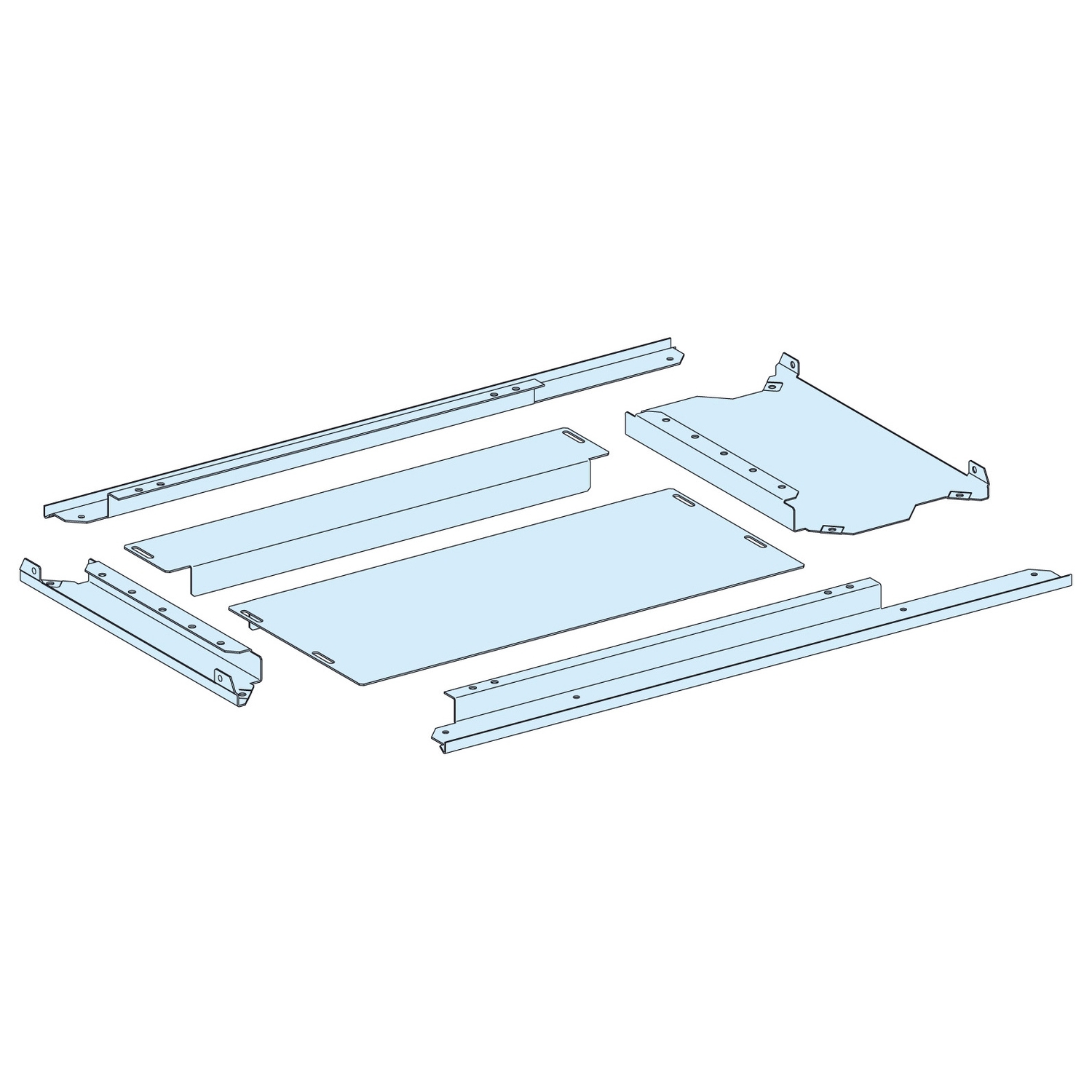 Placa Pasacable IP30 Ancho 650+150mm Pr 8497 — Schneider Electric — Schneider Electric