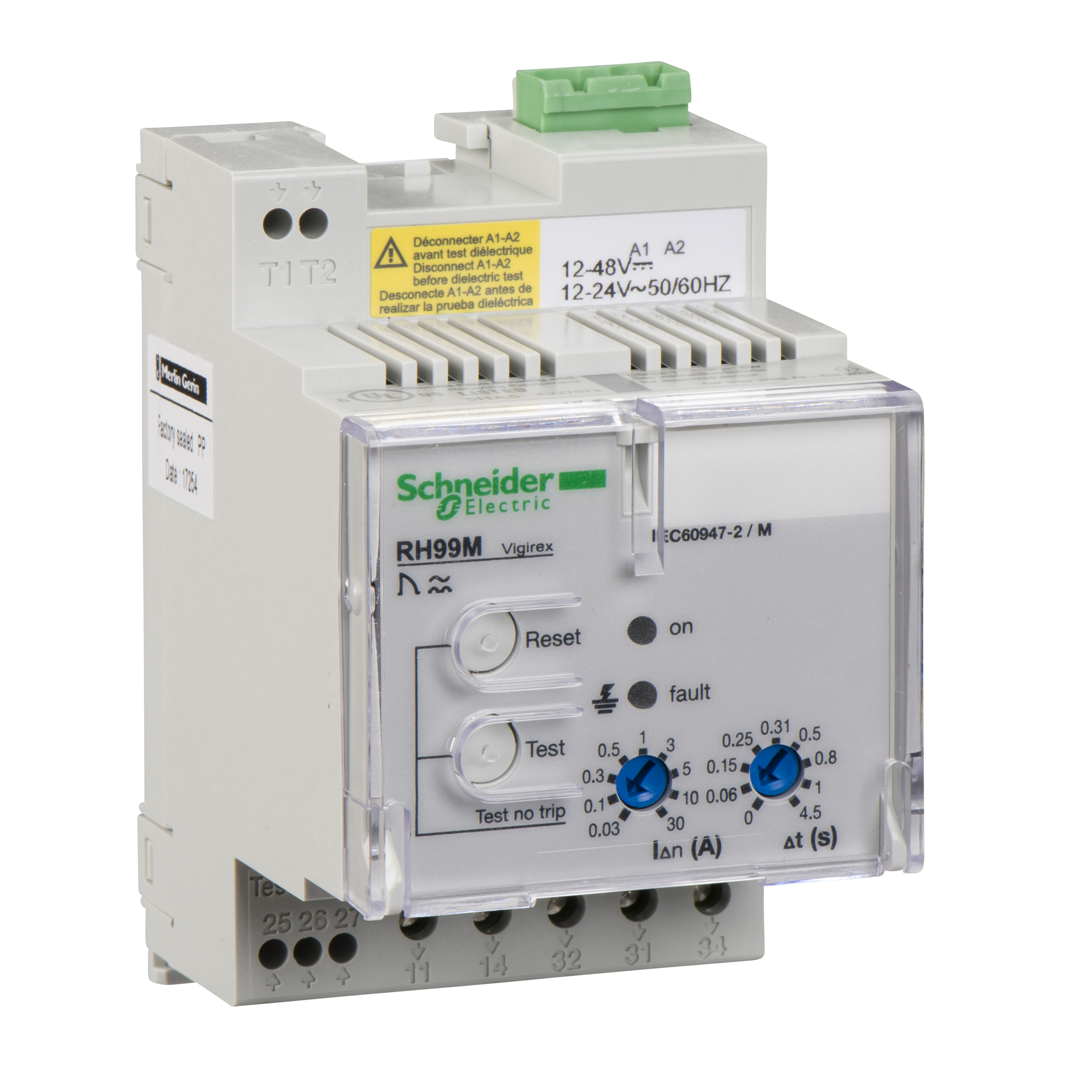 Relé DIF RH99M 12/ 48V CC 56170 Schneider Electric — Schneider Electric