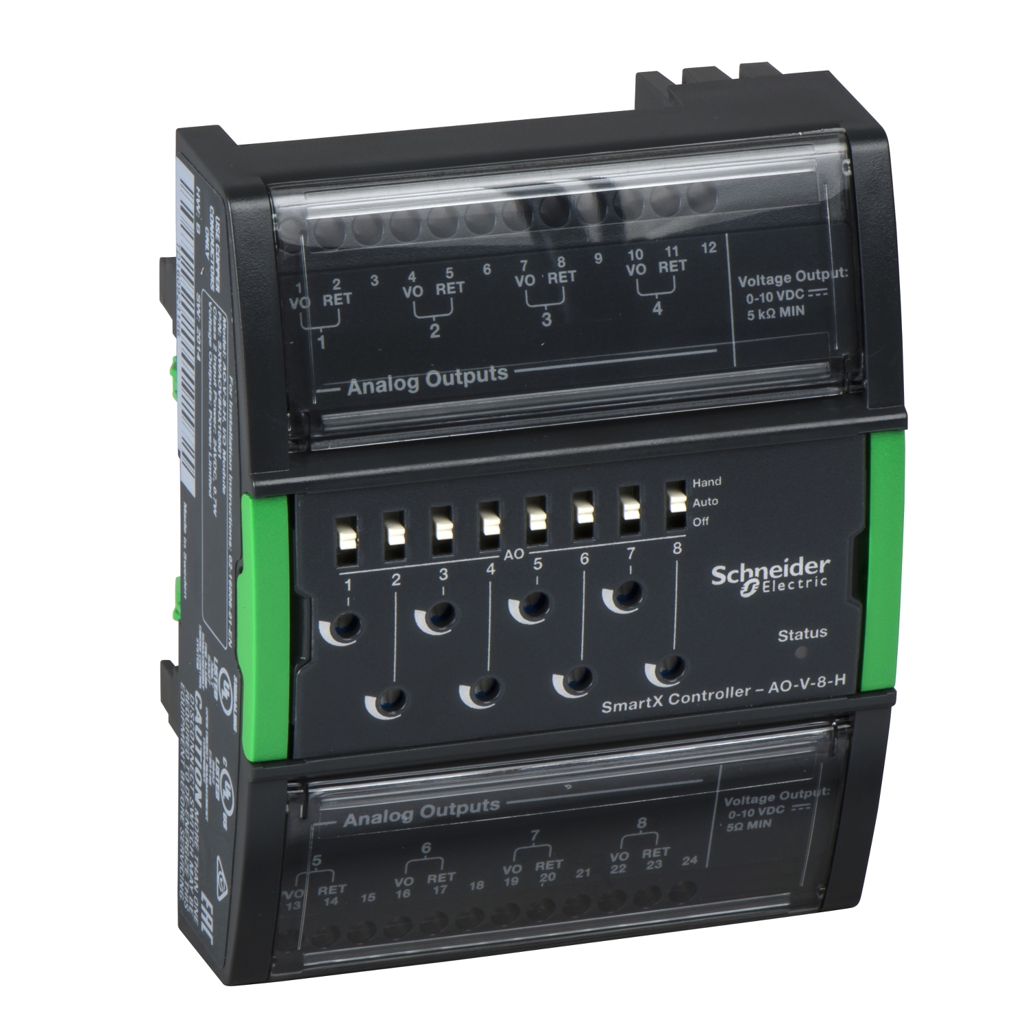 Módulo DE SALIDAS ANALOGICAS OPCION MANUAL SXWAOV8HX10001 Schneider Electric — Schneider Electric