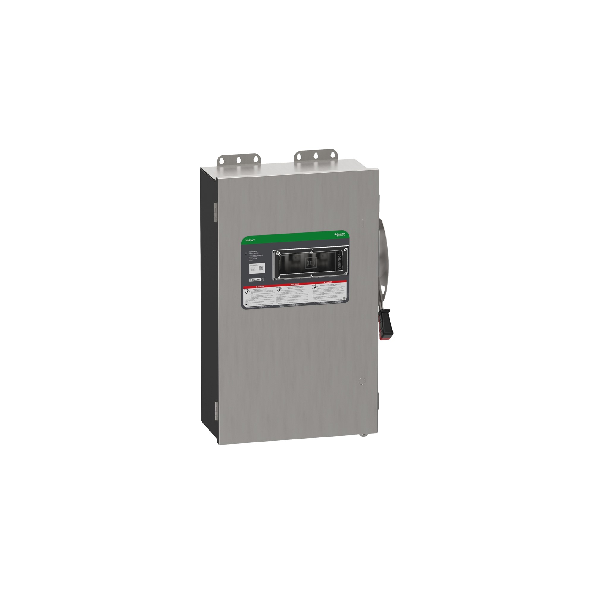 Interruptor Visipact 200A sin Fusible con Ventana NEMA 4X 600V VHU364DSGL — Schneider Electric — Schneider Electric