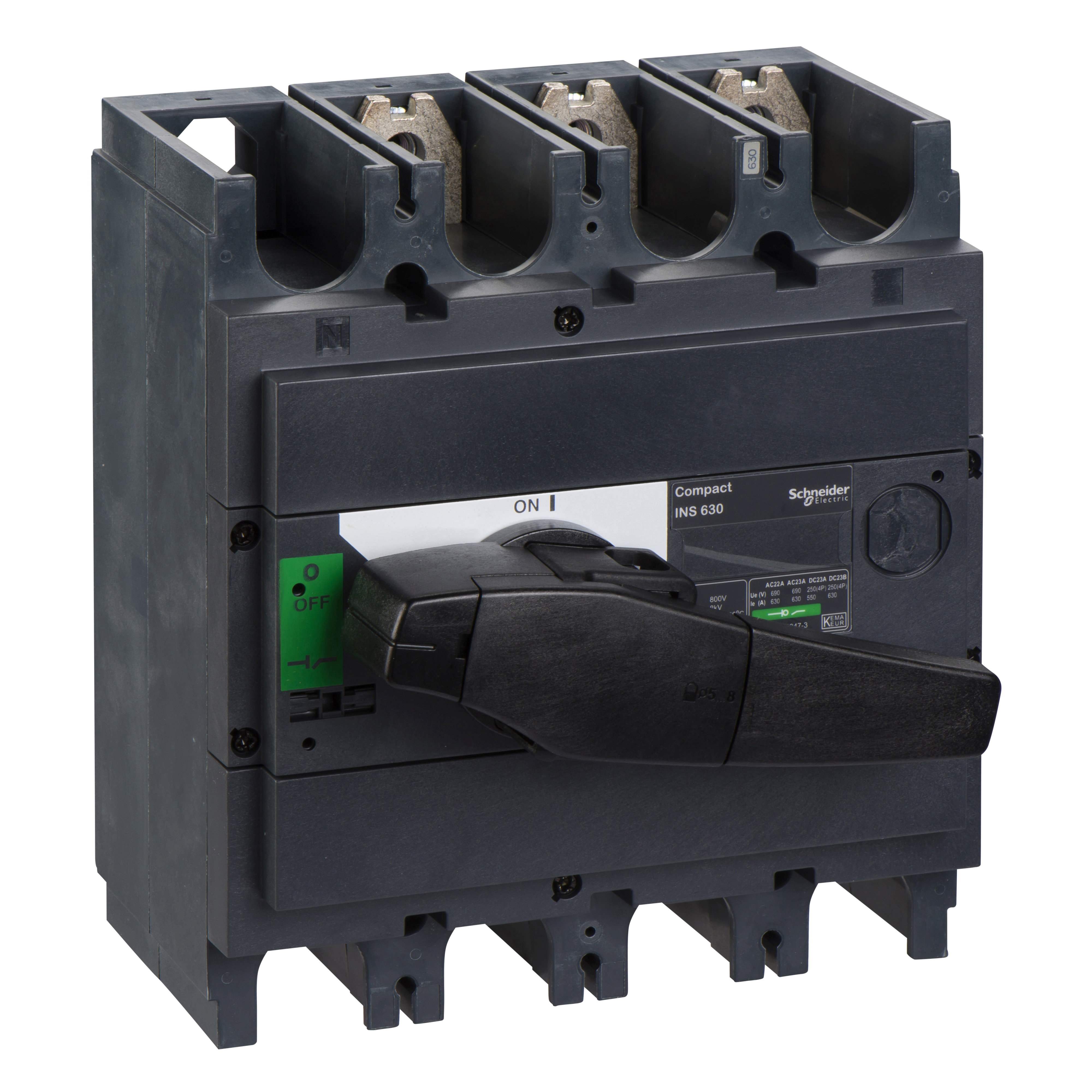 Seccionador 0-1 Ins 630A 3P Man-neg 31114 — Schneider Electric — Schneider Electric
