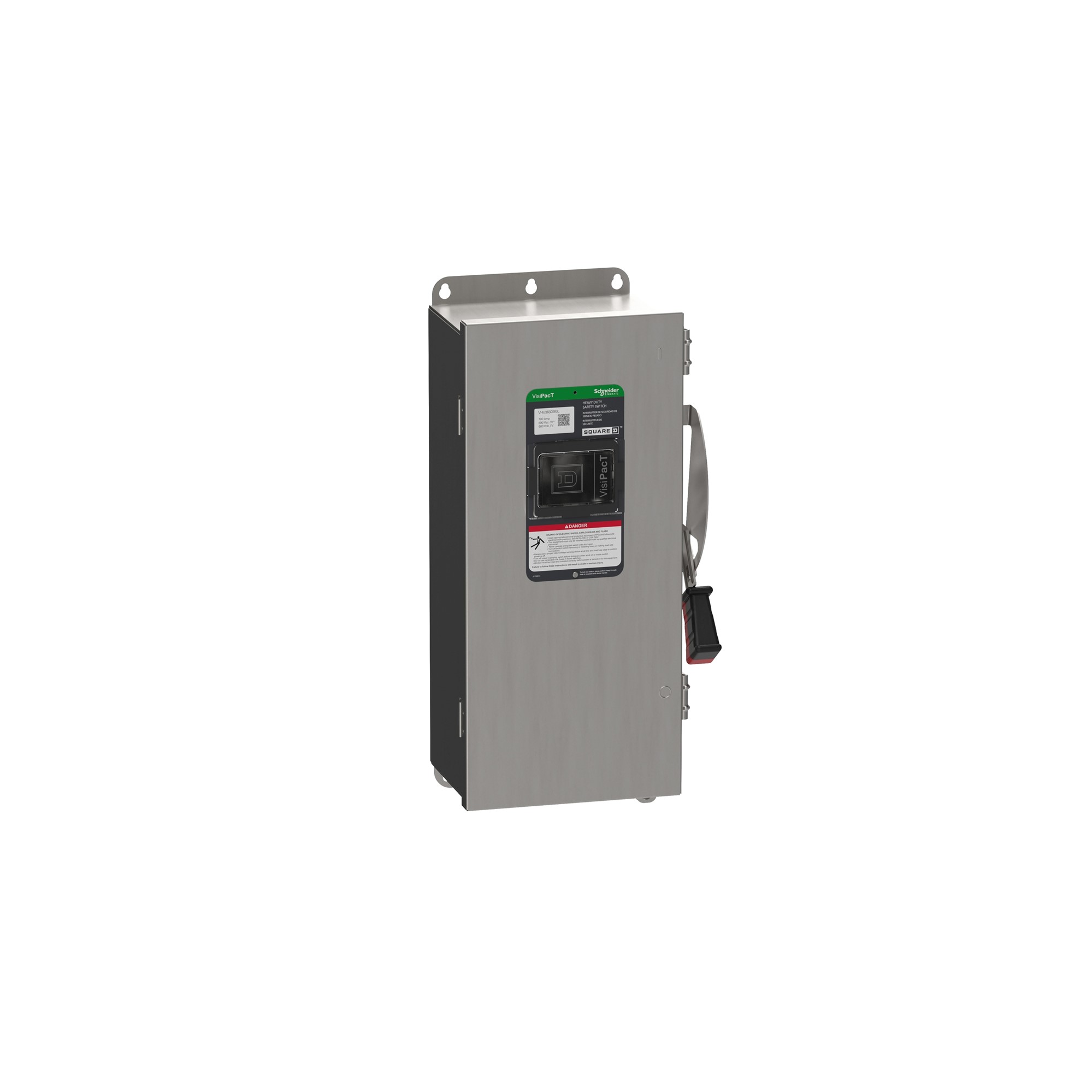 Interruptor Visipact 100A sin Fusible con Ventana NEMA 4X 600V VHU363DSGL — Schneider Electric — Schneider Electric