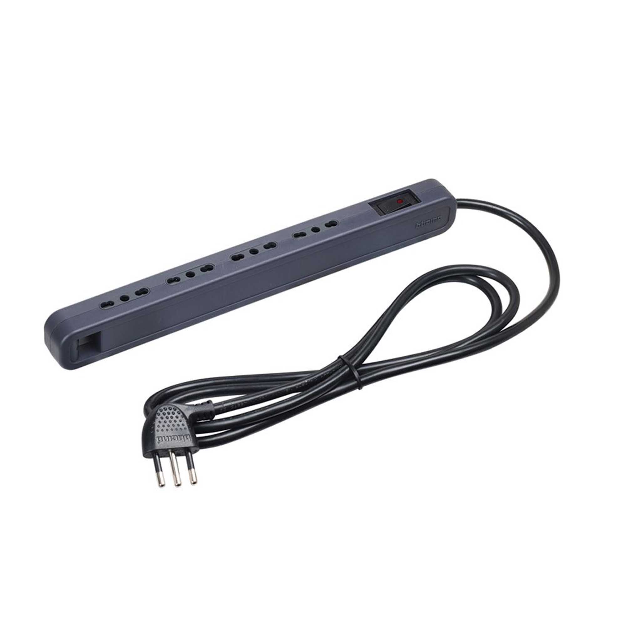 Alargador Ultra Slim 10/16A 1.5M Gris S3631USGB — BTicino — Bticino