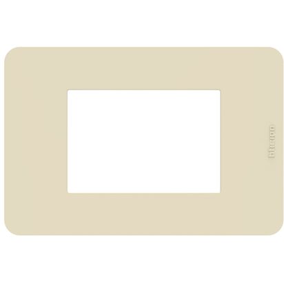 Placa 3P Marfil JA4803TI — BTicino — Bticino