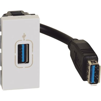 Conector USB a Preconec Blanco JW4285P — BTicino — Bticino