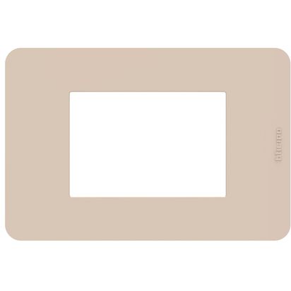 Placa 3P Ritual JA4803TR — BTicino — Bticino