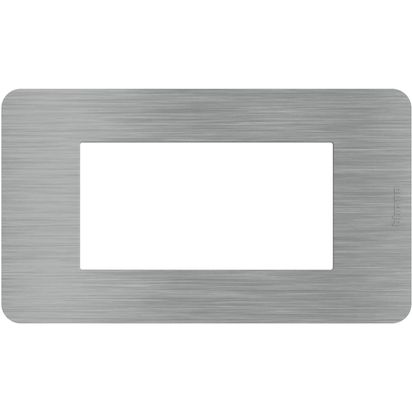 Placa 4P Ef Acero JA4804ES — BTicino — Bticino