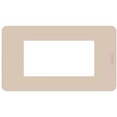 Placa 4P Ritual JA4804TR — BTicino — Bticino