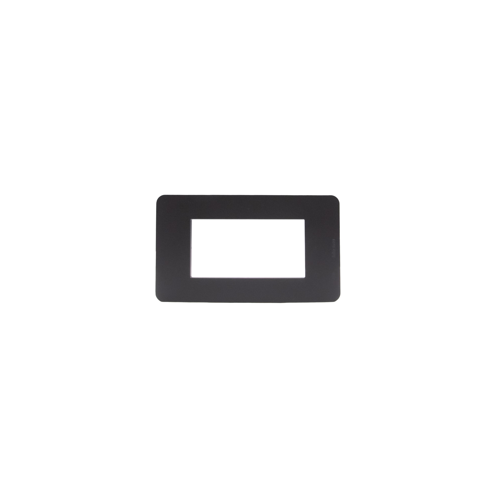 Placa 4P Negro JA4804JB — BTicino — Bticino