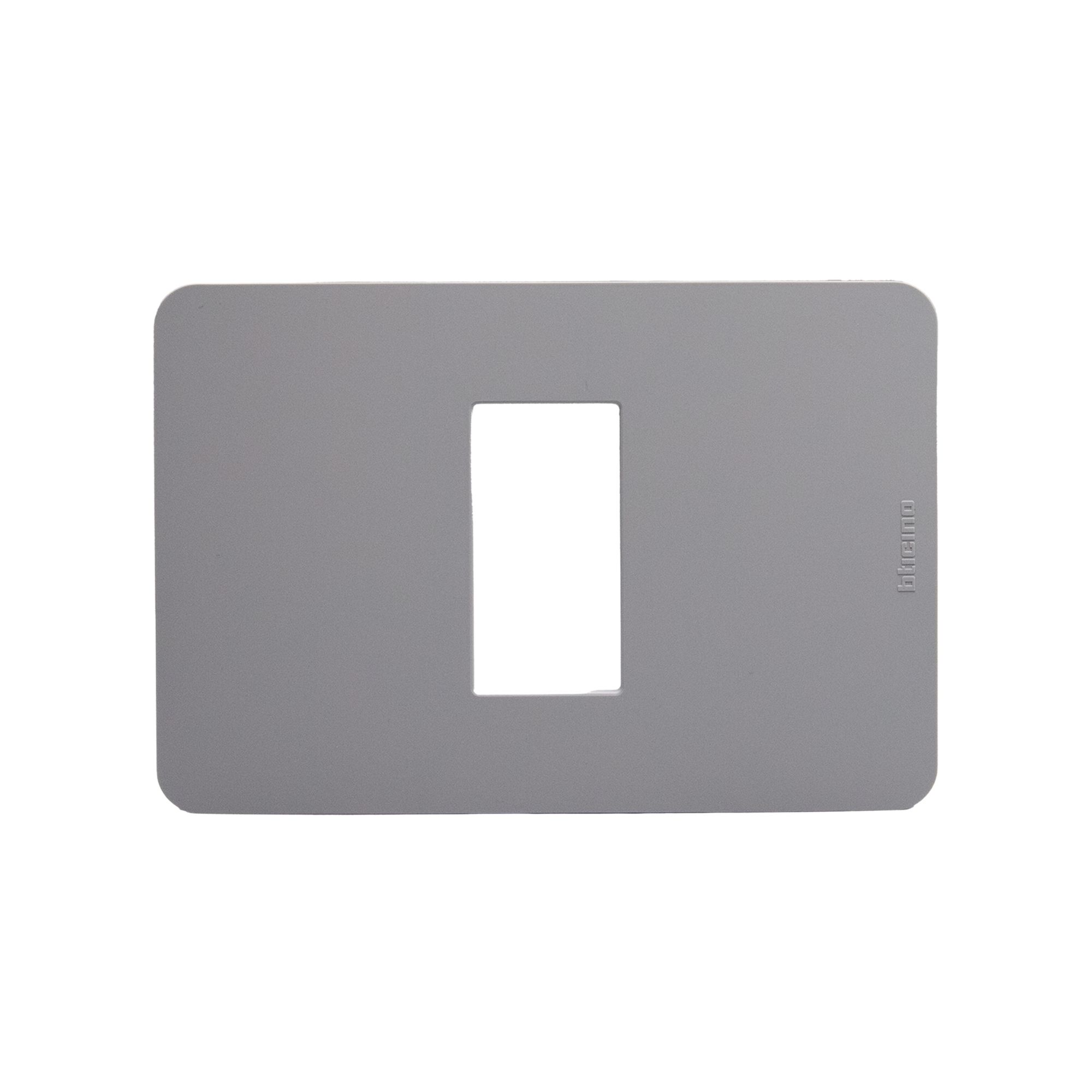 Placa 1P Gris JA4803M1JG — BTicino — Bticino