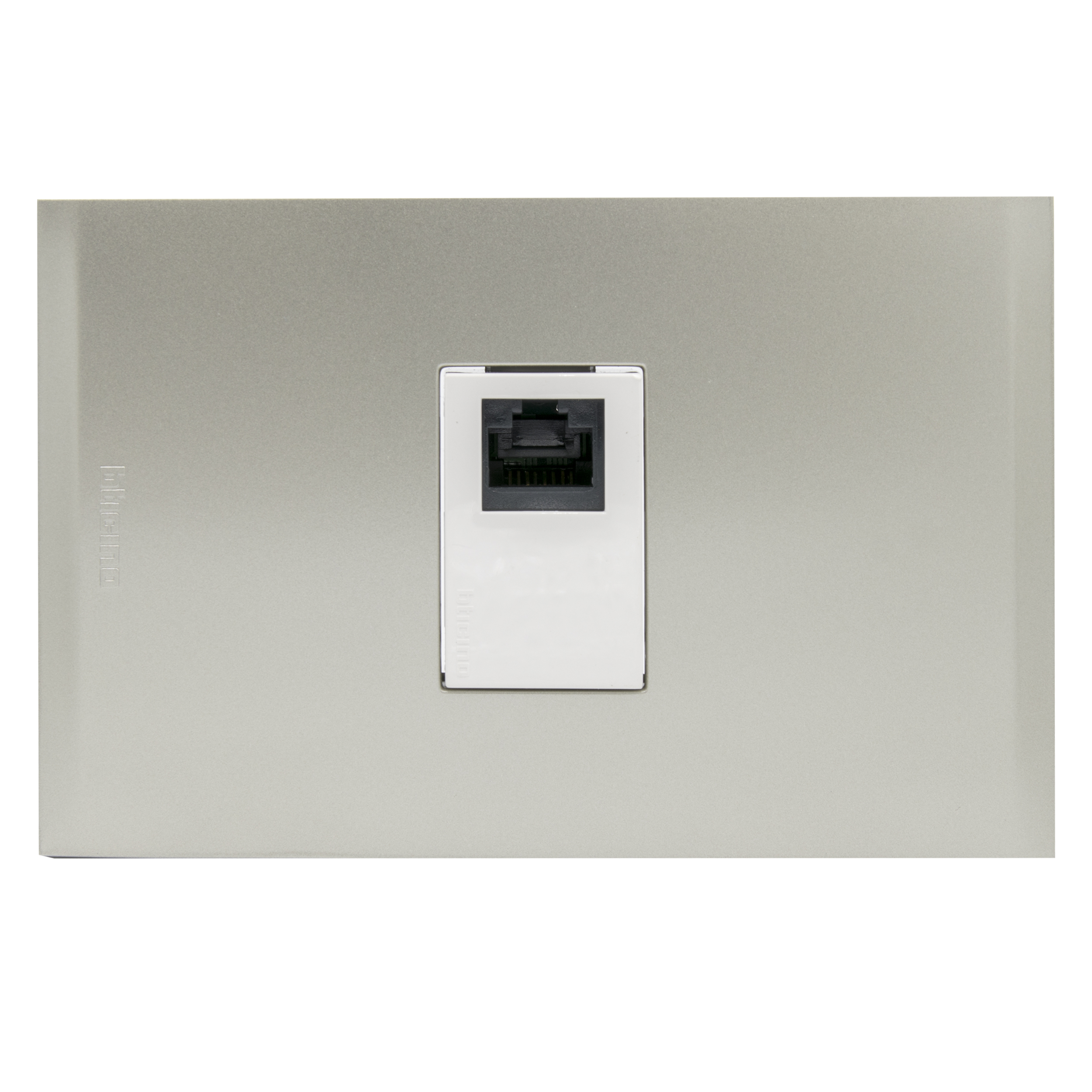 Toma RJ45 Categoria 6 Blanco PL1P Perla AF2079E1BNA — BTicino — Bticino