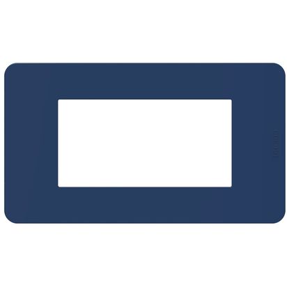 Placa 4P Blue JA4804TB — BTicino — Bticino