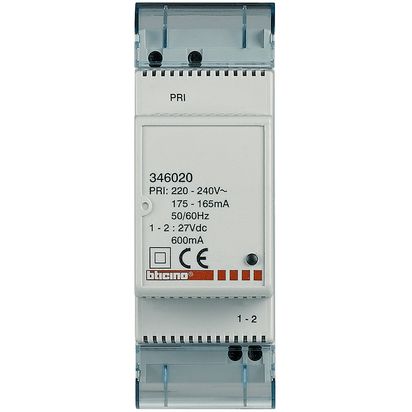 BT/2H-ALIM.SUPL,6A 2DIN 346020 — BTicino — BTicino