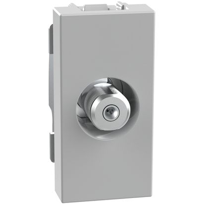 Toma SAT Tipo F 1 Módulo Gris JG4202F — BTicino — BTicino