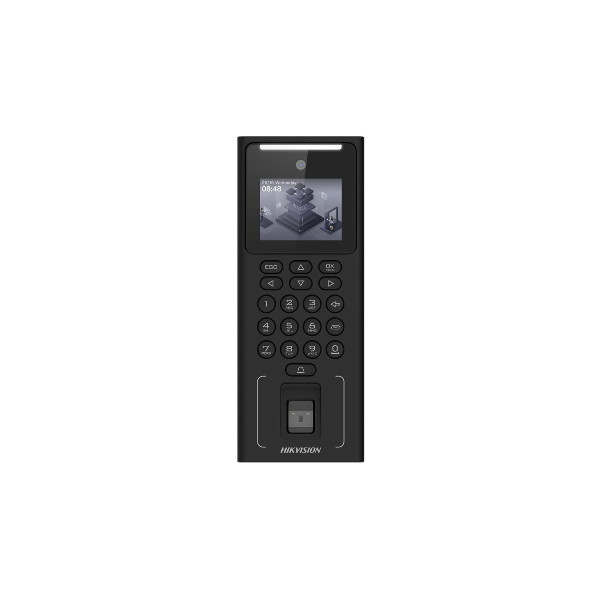 Controlador Bomietrico 500 Huellas + Pin+prox DS-K1T321MFWX — Hikvision — Hikvision