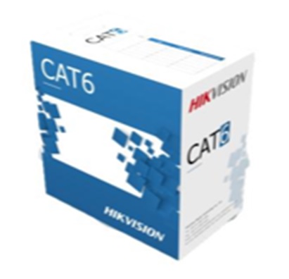 Cable UTP Cat 6 305 Metros Cobre Unifilar Cm Color Blanco DS-1LN6-UE-W DS-1LN6-UE-W — Hikvision — Hikvision