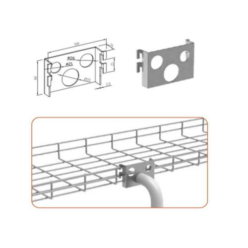 Soporte Salida Tubo 20, 25, 32mm ACPC1011 — FNX — FNX