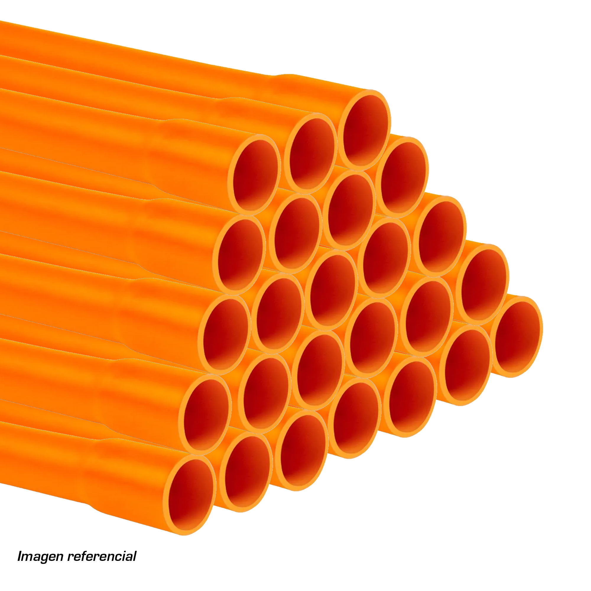 Pack 25 Tubo PVC Conduit 25mmX3m 750N 1030300253 — FNX — FNX