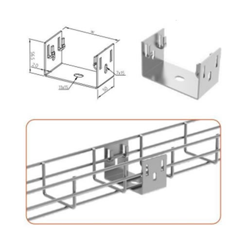 Soporte Suelo Lateral 50mm Ancho ACPC1015 — FNX — FNX