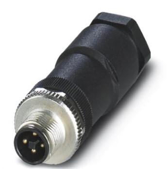 Conector M12 Mcho 4P Tipo/t Rect Pla/met 1404643 — Phoenix Contact — Phoenix Contact