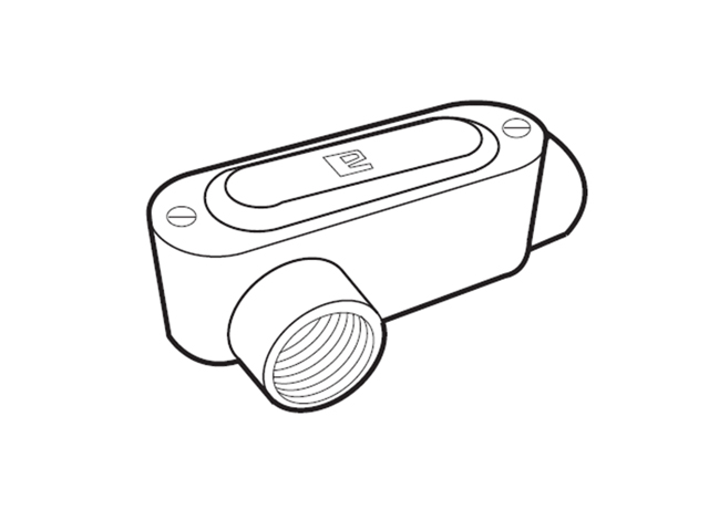 Caja Condulet Lr 1/2SPg OLR-2988-C 117303429 — Rawelt — Rawelt