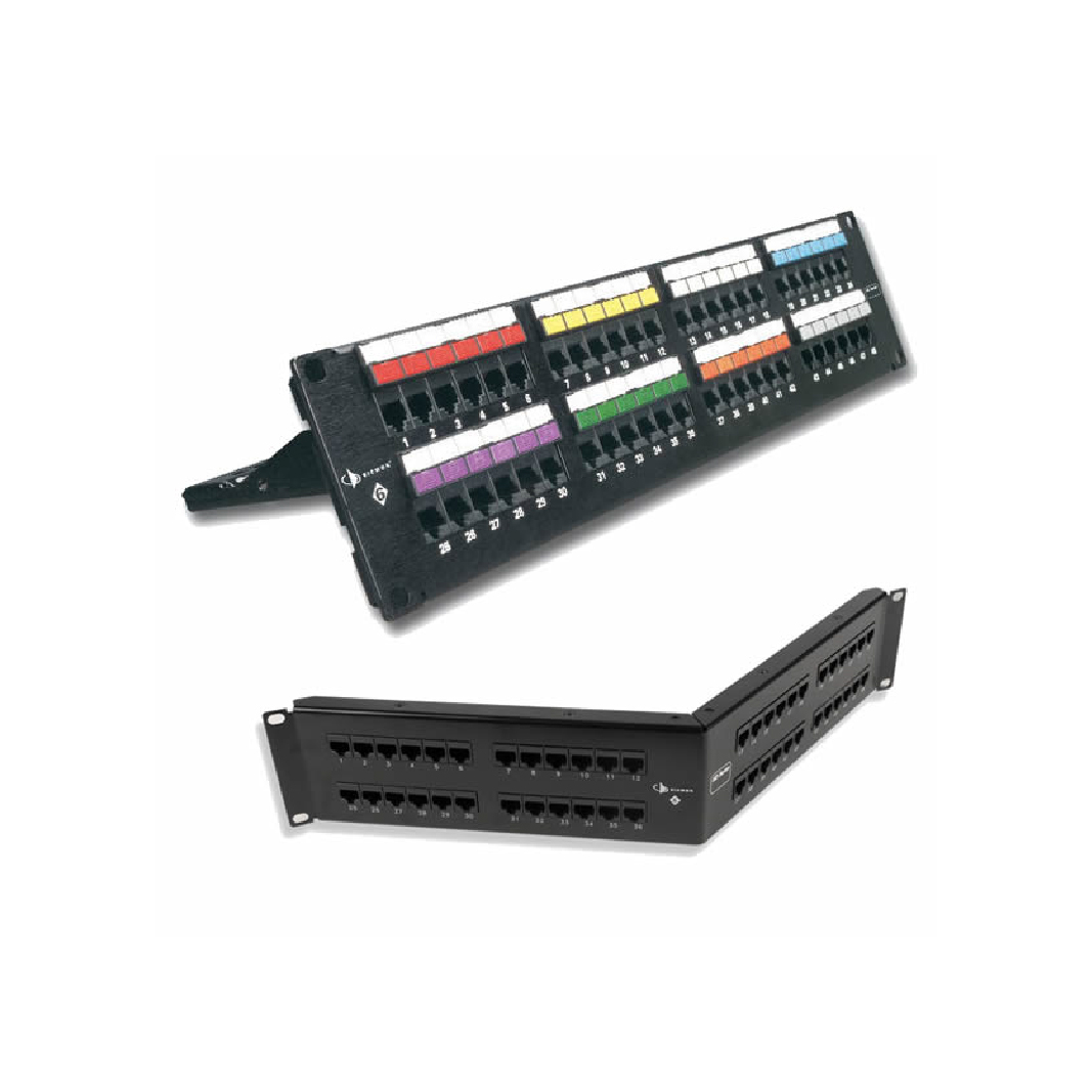Patch Panel 24 Puertos Cat 6 HD6-24 — Siemon — Siemon