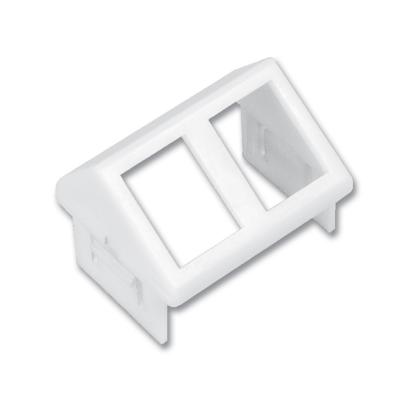 Adaptador Ct Angulado 2 Puertos CTE-MXA-02-02 — Siemon — Siemon