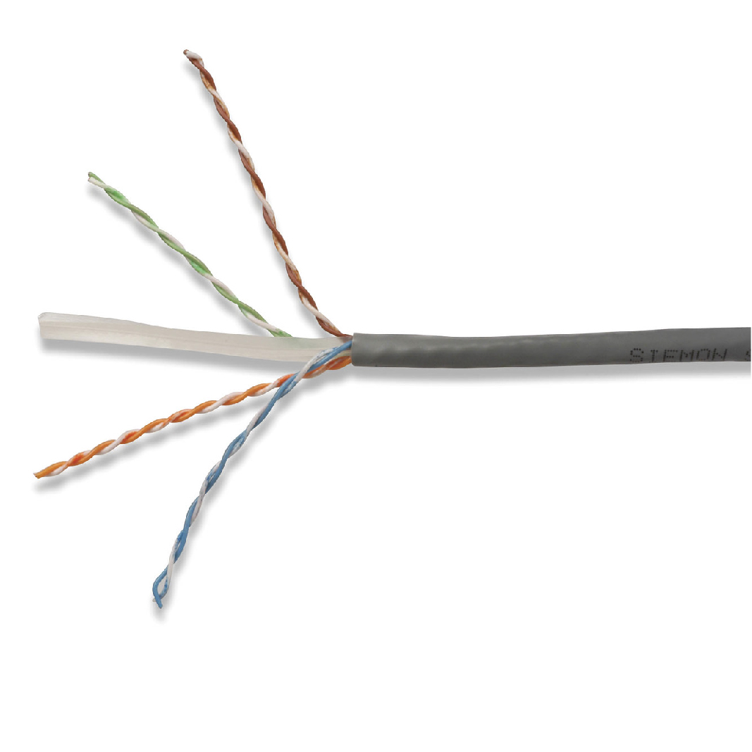 Cable UTP Cat. 6cm Gris 24 Awg 305 Mts. 9C6M4-E2-RXA — Siemon — Siemon