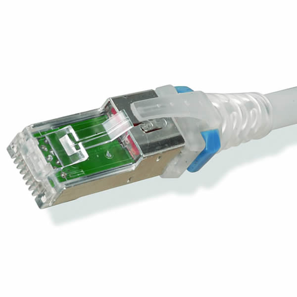 Patch Cord Cat 6A Blindado Blanco 2,1 MT ZM6A-S07-02 — Siemon — Siemon